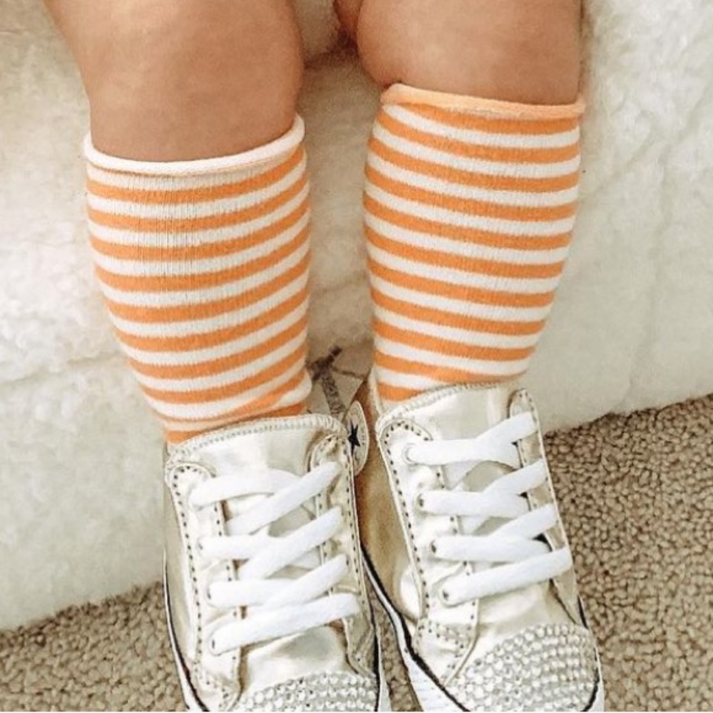 Baby Infant Walker Converse Chuck Taylor Sneakers Size 3 Rhinestones Gold Custom